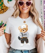 Koszulki i topy damskie - Koszulka z misiem - wzór misiek806 - miniaturka - grafika 1