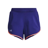 Spodenki damskie - Damskie Spodenki UNDER ARMOUR UA FLY BY 2.0 SHORT 1350196-468 – Granatowy - miniaturka - grafika 1
