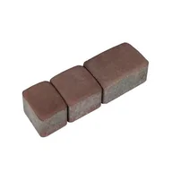 Kostki brukowe i krawężniki - Kostka NOSTALITE gładka 6 cm czerwona POLBRUK - miniaturka - grafika 1