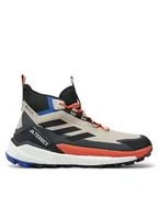 Buty trekkingowe męskie - adidas Trekkingi Terrex Free Hiker 2.0 Gore-Tex IH3527 Beżowy - miniaturka - grafika 1