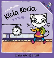 Audiobooki dla dzieci i młodzieży - Kicia Kocia w pociągu - miniaturka - grafika 1