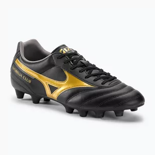 Buty piłkarskie męskie Mizuno Morelia II Club MD black/gold/dark shadow - Piłka nożna - miniaturka - grafika 1