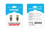 Żarówki samochodowe - CANBUS AMiO 01636 Led 12SMD 2835 T10e (W5W) White 12V/24V 2 sztuki AMI-01636 - miniaturka - grafika 1