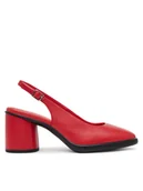 Sandały damskie - ECCO Sandały Sculpted Lx 55 22271301294 Czerwony - miniaturka - grafika 1