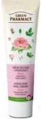 Kremy i maski do rąk - Róża Krem do Rąk i Paznokci Odżywczy, Nawilżający, Green Pharmacy - miniaturka - grafika 1