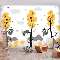 Fototapety - Fototapeta samoprzylepna - Urocze leniwce (rozmiar 98x70) - miniaturka - grafika 1