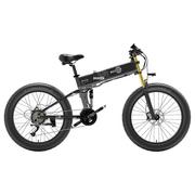 Rowery elektryczne - BEZIOR X-PLUS Electric Bike 1500W Motor 48V 17.5Ah Battery 26*4.0 Tire Mountain Bike 40 km/h Max Speed 200kg Load -Black - miniaturka - grafika 1