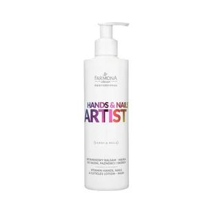 Farmona Professional Witaminowy balsam - maska do dłoni, paznokci i skórek Farmona Hands & Nails Artist 280ml - Olejki i oliwki do paznokci - miniaturka - grafika 3