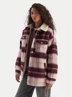 Kurtki damskie - Roxy Kurtka przejściowa Passage Of Time ERJJK03670 Bordowy Relaxed Fit - miniaturka - grafika 1