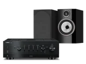 Zestawy stereo - Yamaha R-N800A (czarny) + 706 S3 (czarny) - miniaturka - grafika 1
