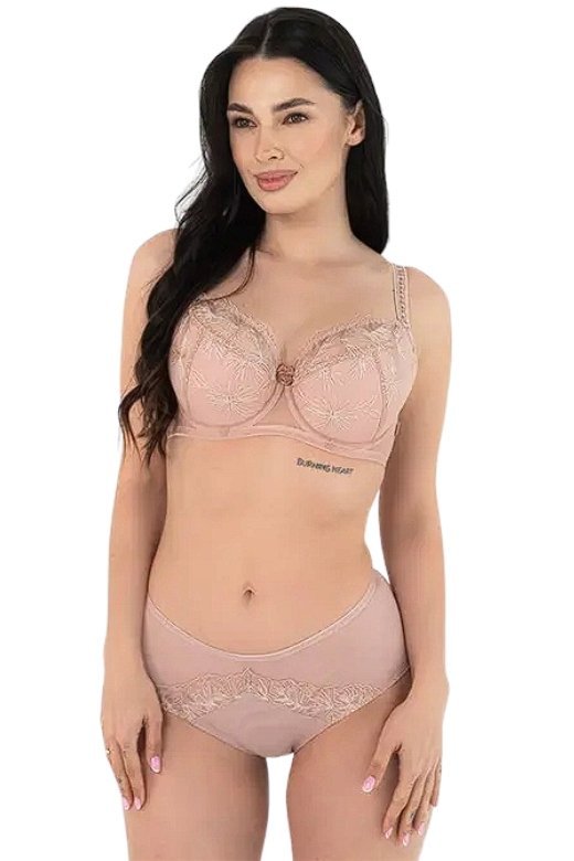 Biustonosz Daria K24 Półusztywniany Beżowy Dalia 70D