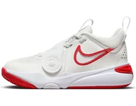Buty dla chłopców - Nike Trampki chłopięce trzy czwarte wysokie, Summit White Track Czerwony Biały, 1.5 Little Kid - miniaturka - grafika 1