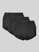 Majtki damskie - Slipy z detalem z logo i elastycznym pasem z logo w zestawie 3 szt. - miniaturka - grafika 1