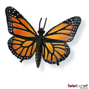 Safari Ltd 542406 Motyl Monarcha 8,5x11,8x4cm - Figurki dla dzieci - miniaturka - grafika 1