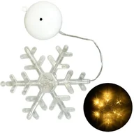 Ozdoby bożonarodzeniowe - Plastikowa śnieżynka led - miniaturka - grafika 1