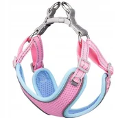 Szelki dla psów - SZELKI BEZUCISKOWE dla psa ODDYCHAJĄ odblask XS - miniaturka - grafika 1