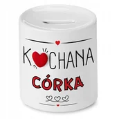 Skarbonki - Skarbonka Dla Córki na Urodziny Imieniny Prezent z Nadrukiem ze Zdjęciem - miniaturka - grafika 1