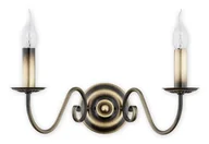 Lampy ścienne - Lemir Asti kinkiet 2 pł. / patyna O2891 K2 PAT - miniaturka - grafika 1