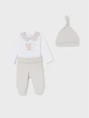 Bluzki damskie - Mayoral Komplet bluzka i półśpiochy 9290 Kolorowy - miniaturka - grafika 1