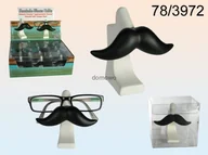 Biżuteria - akcesoria - STOJAK PODSTAWKA NA OKULARY - WĄSY - miniaturka - grafika 1