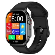 Smartwatch - Imilab IMIKI SF1 Czarny - miniaturka - grafika 1