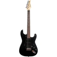 Gitary elektryczne - Arrow Arrow ST 211 STH-03 Deep Black HSS RW gitara elektryczna - miniaturka - grafika 1
