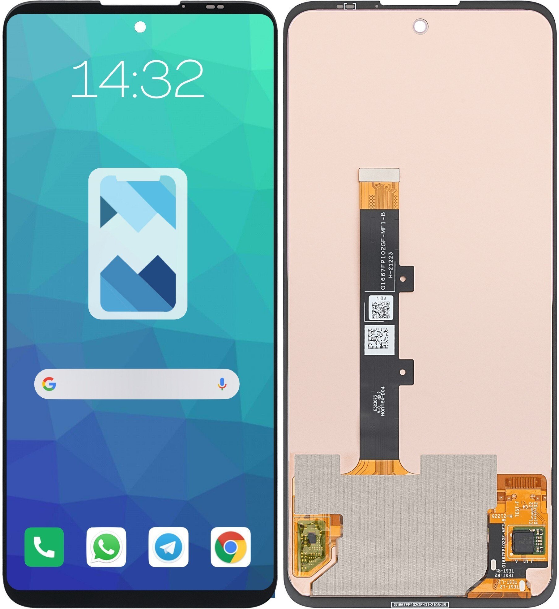 Wyświetlacz LCD Ekran Dotyk do Motorola Moto Edge 20 Lite XT2139 OLED