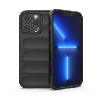 Magic Shield Case etui do iPhone 13 Pro elastyczny pancerny pokrowiec czarny - Etui i futerały do telefonów - miniaturka - grafika 1