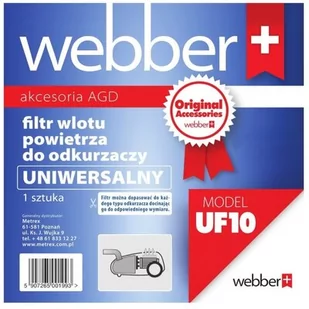 Webber Filtr do odkurzacza WEBBER UF10 - Filtry do odkurzaczy - miniaturka - grafika 1