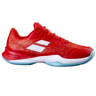 Damskie buty tenisowe Babolat Jet Mach 3 Clay Women Fiesta Red EUR 38,5 - Buty sportowe damskie Damskie buty tenisowe Babolat Jet Mach 3 Clay Women Fiesta Red EUR 38,5 - Buty sportowe damskie - miniaturka - grafika 1