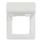 Wyłączniki światła i elektryczne - Ramka pojedyńcza z półką na telefon Biały SEDNA DESIGN SCHNEIDER ELECTRIC - miniaturka - grafika 1