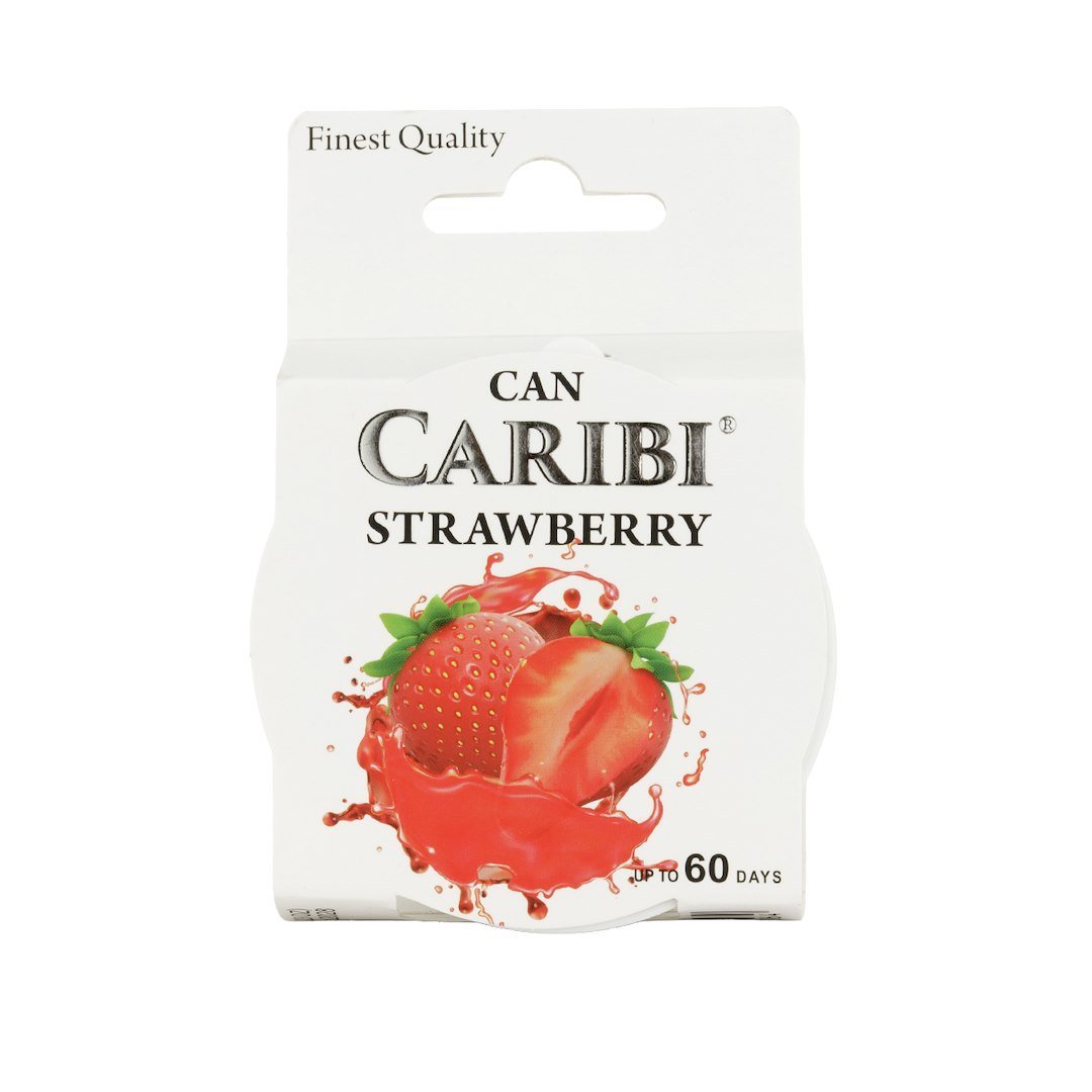 Zapach samochodowy CARIBI CAN, Strawberry