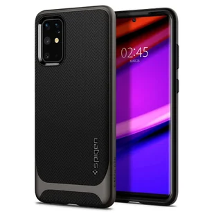 Spigen Neo Hybrid kompatybilny z Samsung Galaxy S20 Plus Hlle, dwuczęściowe etui na telefon komórkowy modny wzór silikon i rama PC Case ACS00759, NH Gunmetal ACS00759 - Akcesoria do smartwatchy - miniaturka - grafika 1