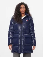 Kurtki damskie - Tommy Jeans Kurtka puchowa Alaska DW0DW16573 Granatowy Regular Fit - miniaturka - grafika 1