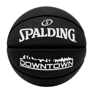 Koszykówka - Piłka SPALDING DOWNTOWN 84634Z – Czarny - miniaturka - grafika 1