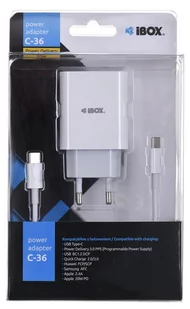 iBox Ładowarka C-36 USB-C - Ładowarki do telefonów - miniaturka - grafika 3