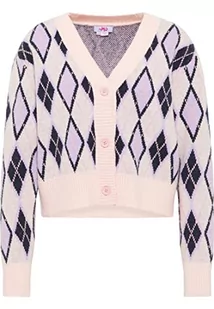nascita Damski kardigan 12419421-NA03, różowy, wielokolorowy, XL/XXL, Różowy, wielokolorowy., XL-XXL - Swetry damskie - miniaturka - grafika 1