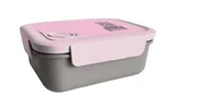 Przybory szkolne - Śniadaniówka Pink&Grey 1200ml - miniaturka - grafika 1