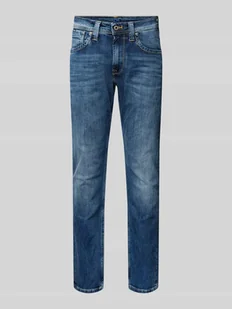 Jeansy o kroju slim fit z 5 kieszeniami model ‘CASH’ - Spodnie męskie - miniaturka - grafika 1