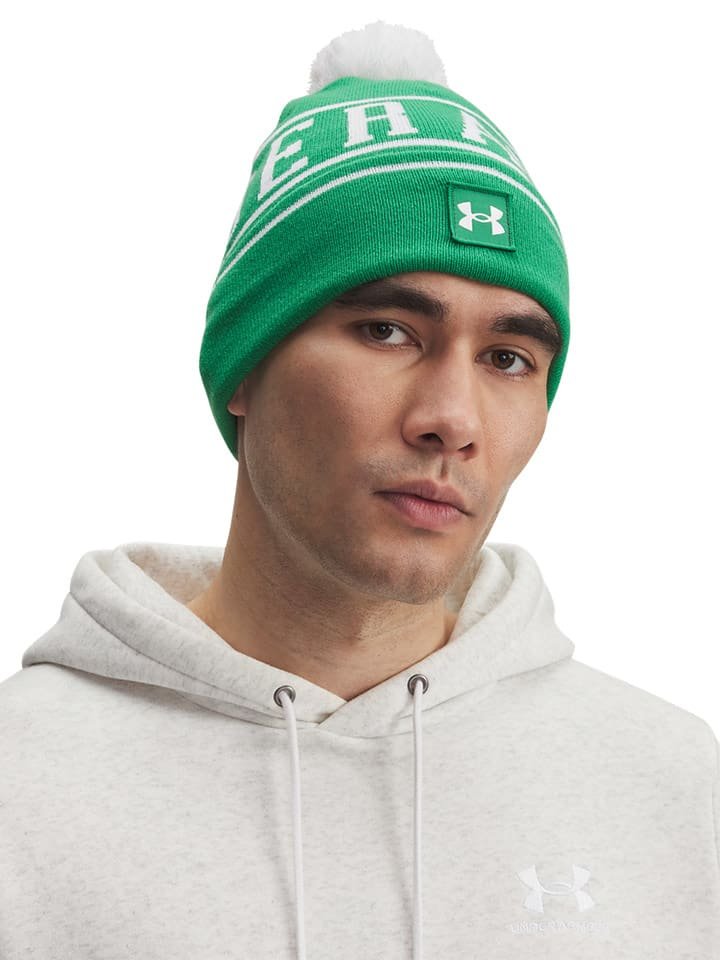 Under Armour Czapka w kolorze zielonym
