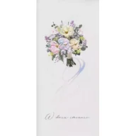 Kartki okolicznościowe i zaproszenia - Karnet Imieniny I 14 - Bukiet - miniaturka - grafika 1