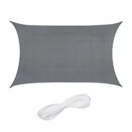 Markizy - ŻAGIEL PRZECIWSŁONECZNY MARKIZA OSŁONA NA OGRÓD TARAS BALKON 2x3 mb UV 90% - miniaturka - grafika 1