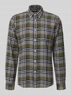 Koszule męskie - Koszula casualowa o kroju slim fit z czystej bawełny - miniaturka - grafika 1