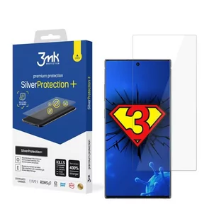 3MK Antymikrobowa Folia ochronnna Silver Protection+ Galaxy Note 10 Plus - Folie ochronne do telefonów - miniaturka - grafika 2