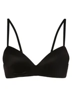 Biustonosze - Tommy Hilfiger - Damski biustonosz push-up bez fiszbin, czarny - miniaturka - grafika 1