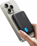Powerbanki - Powerbank Magnetyczny MagSafe 10000mAh PD 20 W USB/USB-C BI-B43 - miniaturka - grafika 1