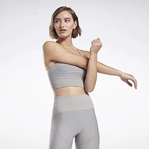 Reebok Damski biustonosz sportowy Sr Strappy bezszwowy - Biustonosze - miniaturka - grafika 1