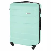 Walizki - Duża WALIZKA Podróżna BAGAŻ REJESTROWANY twarda POJEMNA TORBA XXL mięta - miniaturka - grafika 1