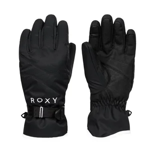 Damskie Rękawice ROXY JETTY SOLID J GLOV KVJ0 ERJHN03221-KVJ0 – Czarny - Rękawice narciarskie - miniaturka - grafika 1