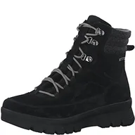 Botki damskie - Tamaris Comfort Damskie sztyblety 8-86214-29-29, czarny szary, 37 EU Weit - miniaturka - grafika 1